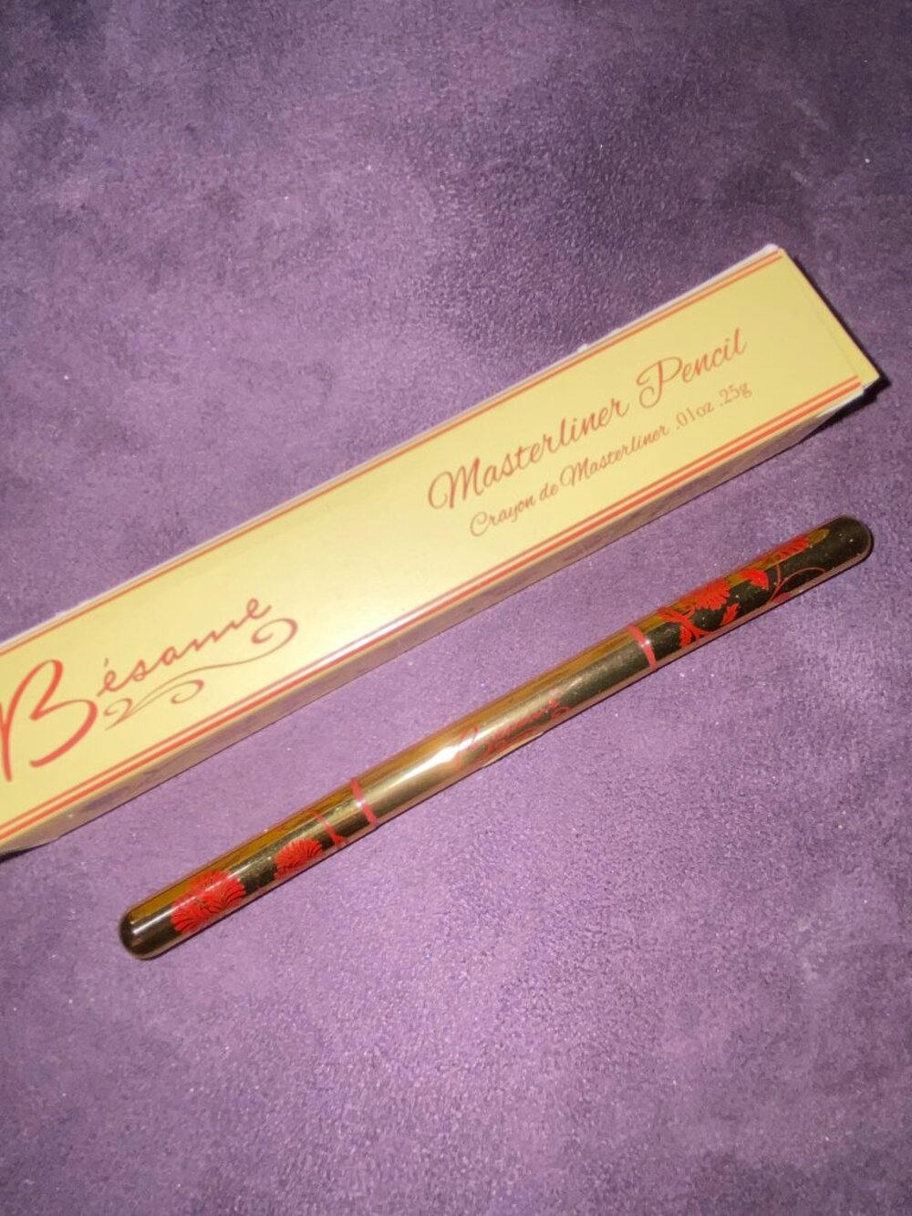 Besame Masterliner Dual End Lip Liner Pencil New in Box Rose/Pink